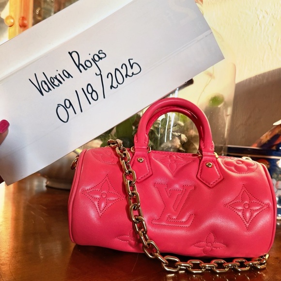 Louis Vuitton Vibrant Pink Mini Bag - Picture 1 of 2